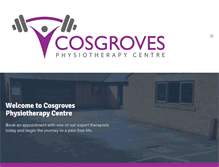 Tablet Screenshot of cosgrovephysiocentre.co.uk